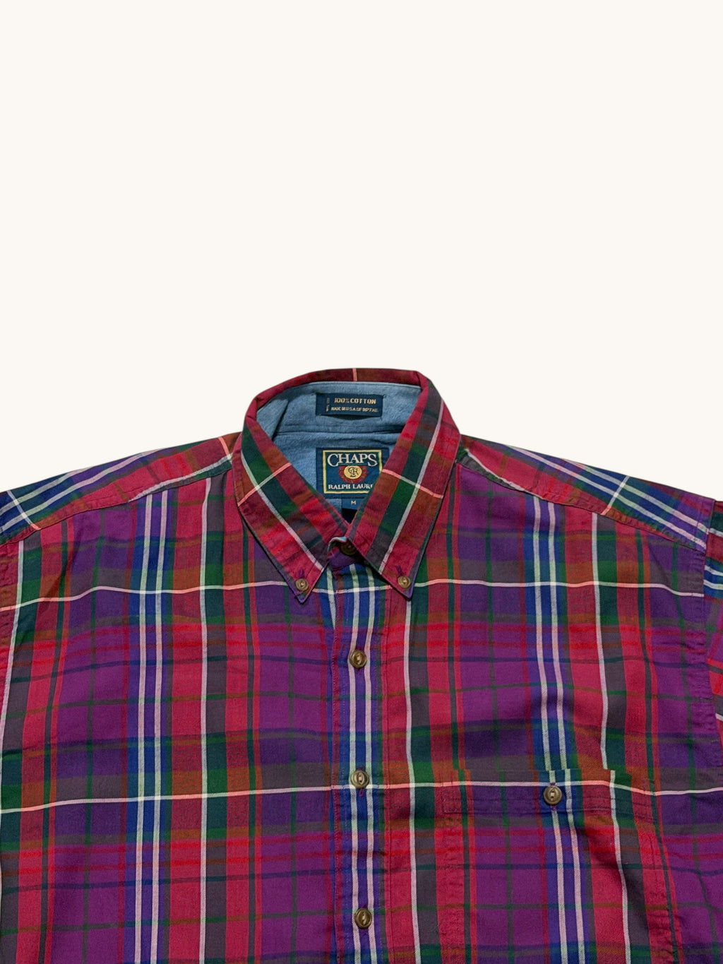 Camicia Chaps by Ralph Lauren vintage - Made in U.S.A.